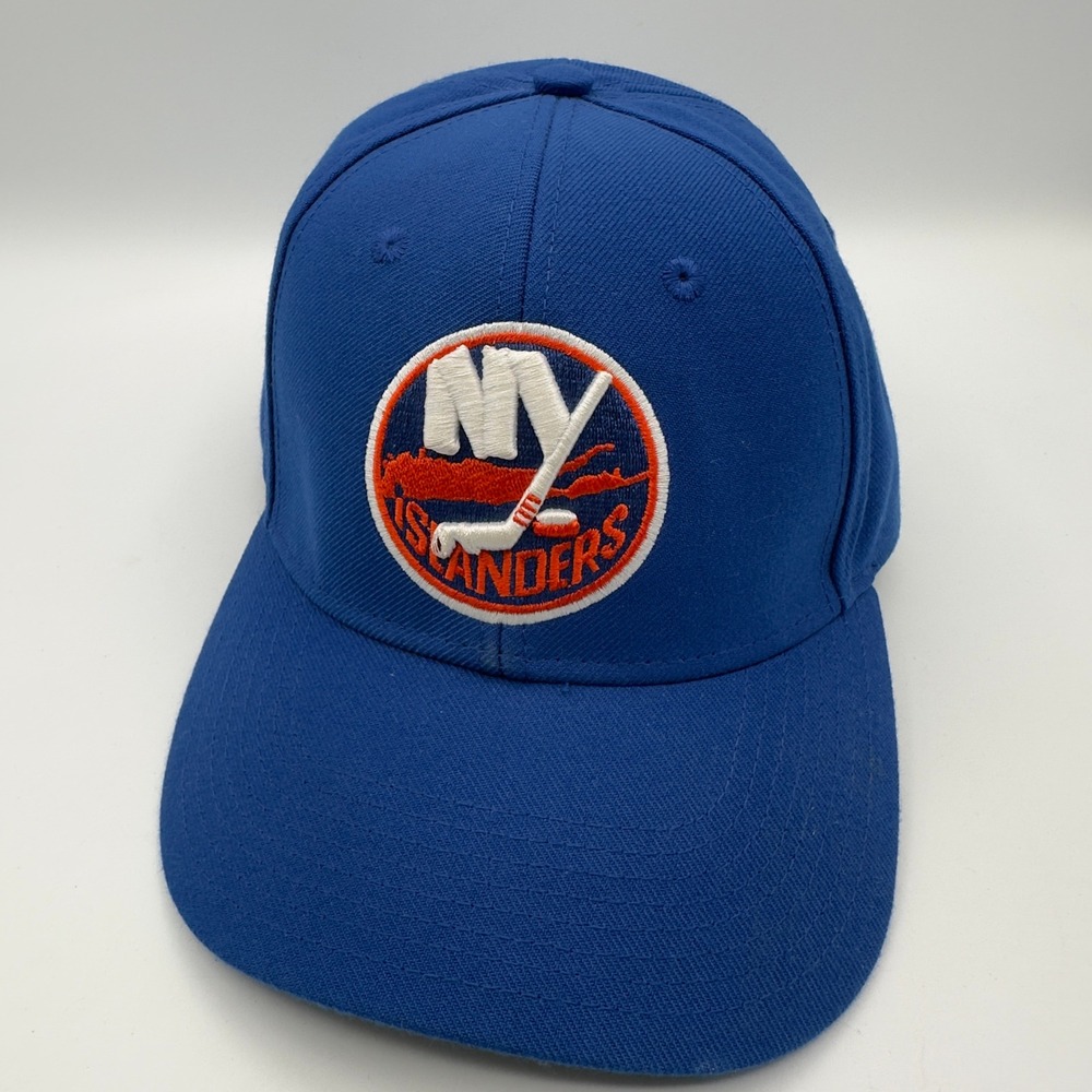 Adidas New York Islanders Hat OSFM Good NHL Hockey Blue Strapback Cap